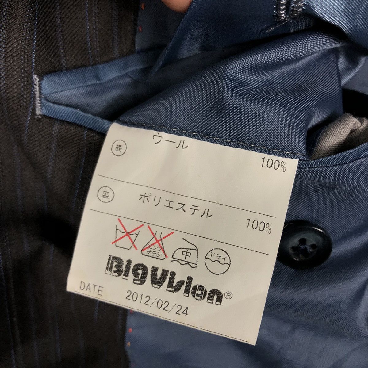 Loro Piana 🔥Vintage Coats Striped Pin Loro Piana Four Seasons Wool Size US S / EU 44-46 / 1 - 19 Thumbnail
