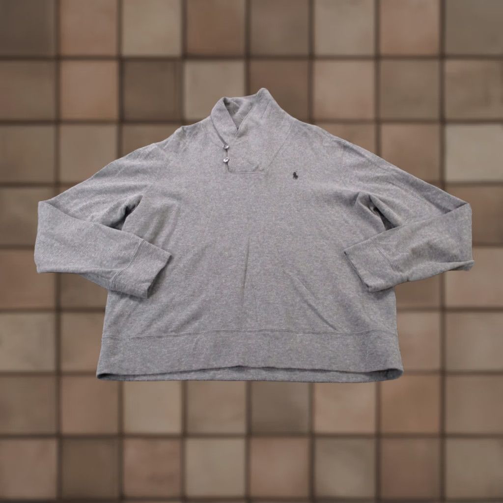 Polo Ralph Lauren Polo Ralph Lauren Sweater Mens L Gray Pullover Knit Logo Casual Size US L / EU 52-54 / 3 - 1 Thumbnail