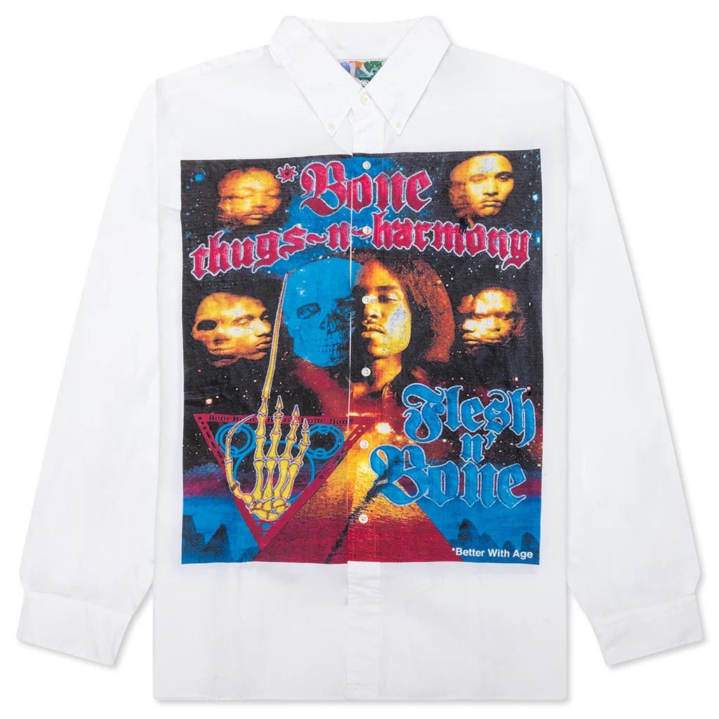Better With Age * Crossroads Button Down White Size US XXL / EU 58 / 5 - 1 Thumbnail