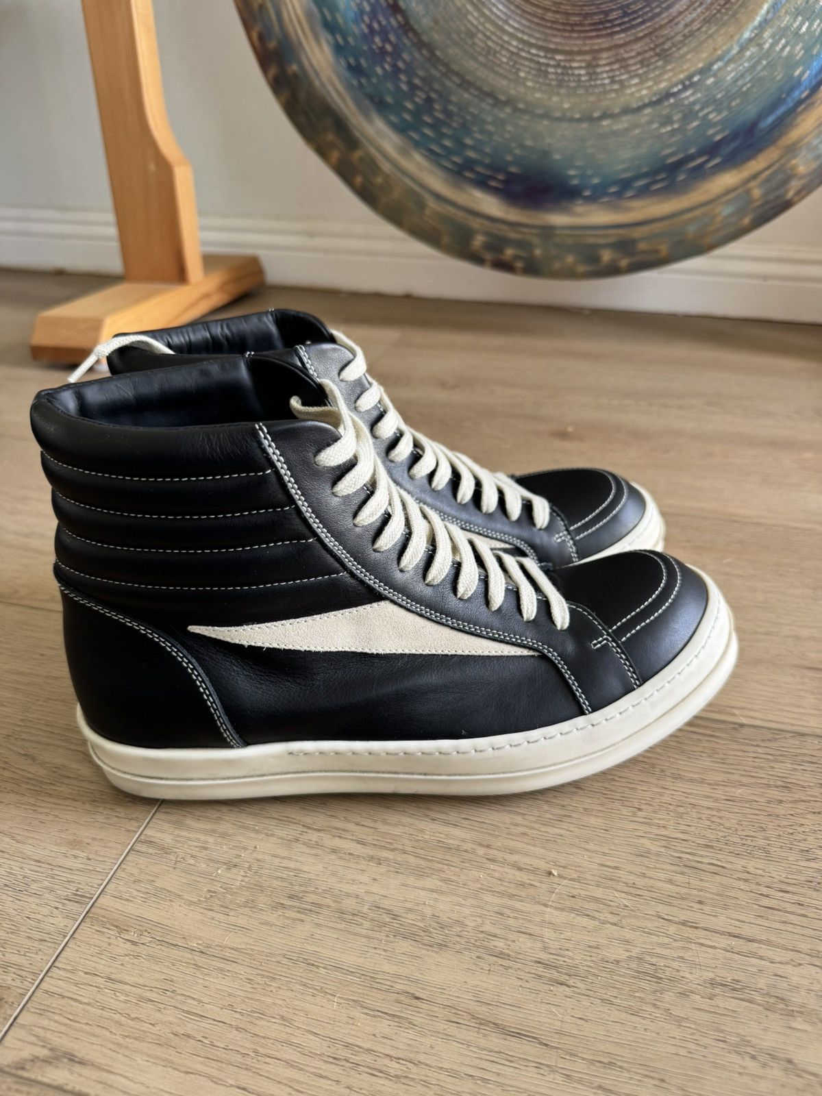 Rick Owens Leather Vans Vintage Size US 11 / EU 44 - 3 Thumbnail