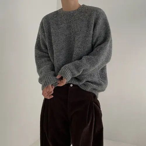 Other Matsushima x Miwa Gray Knit Sweater Size US L / EU 52-54 / 3 - 1 Thumbnail