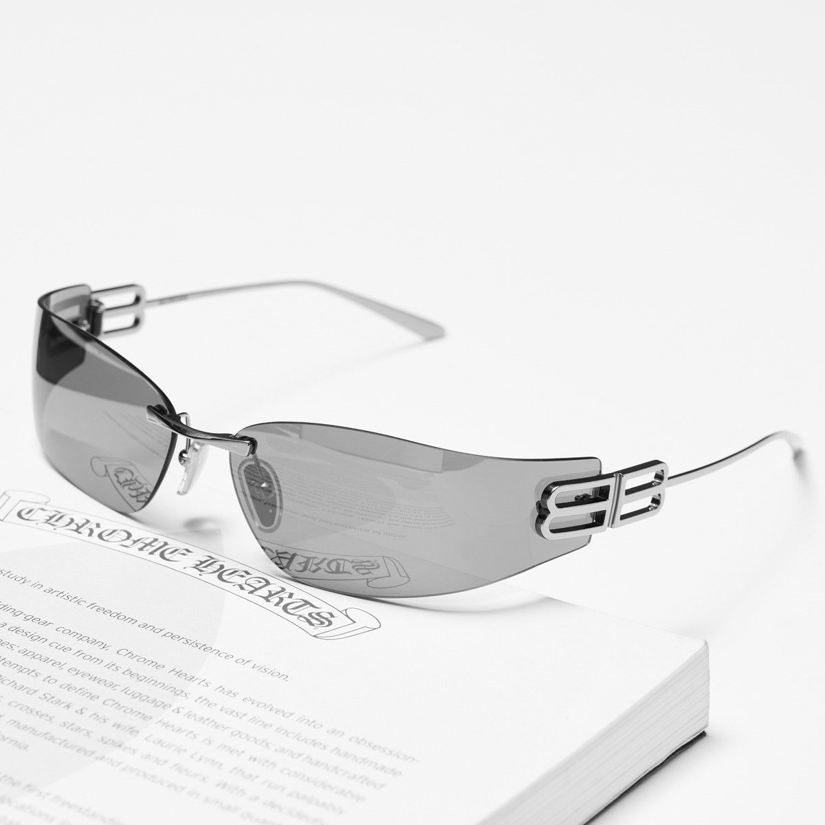 Balenciaga BALENCIAGA BB0484S 003 SUNGLASSES Size ONE SIZE - 2 Thumbnail