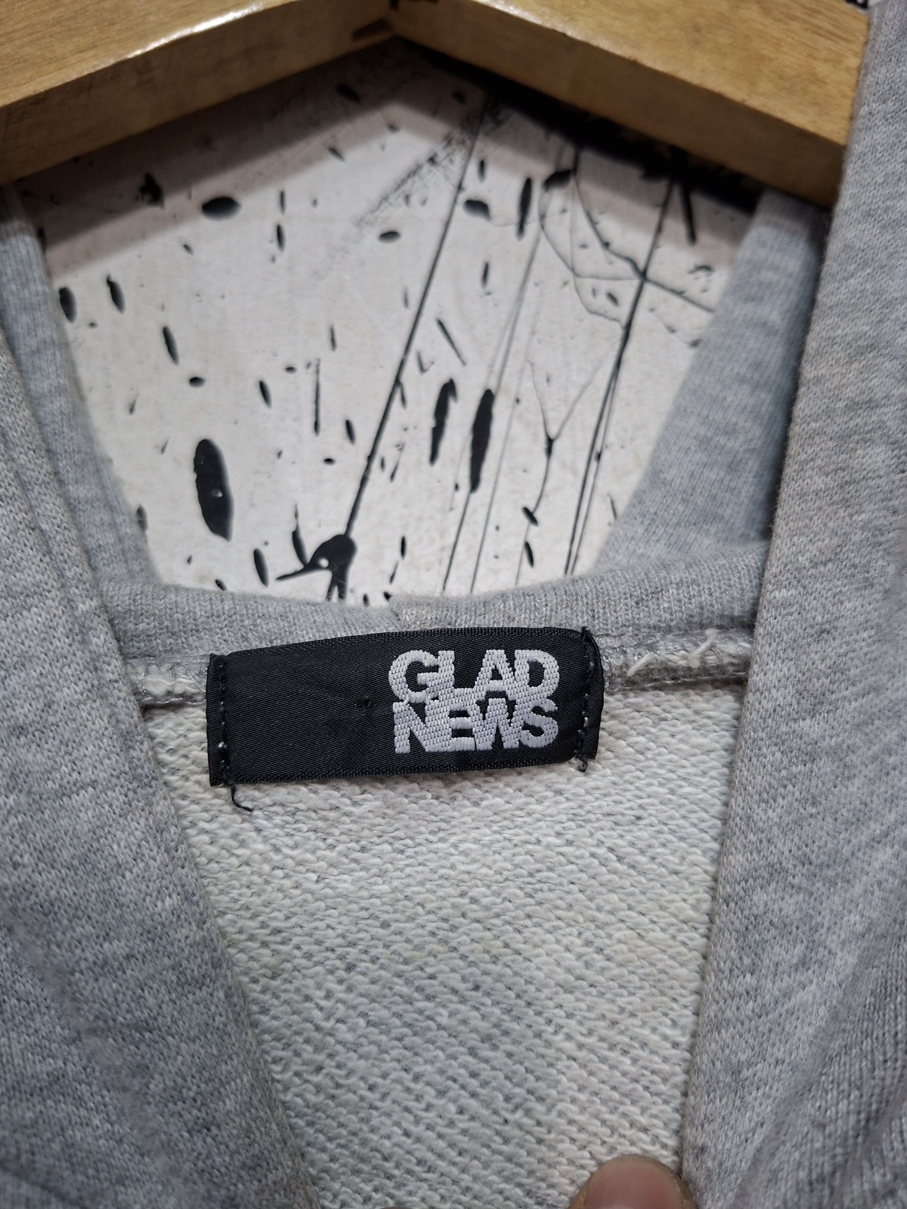 Japanese Brand GLAD NEWS SKULL HEAD SEDITIONARIES HOODIE Size US L / EU 52-54 / 3 - 5 Thumbnail