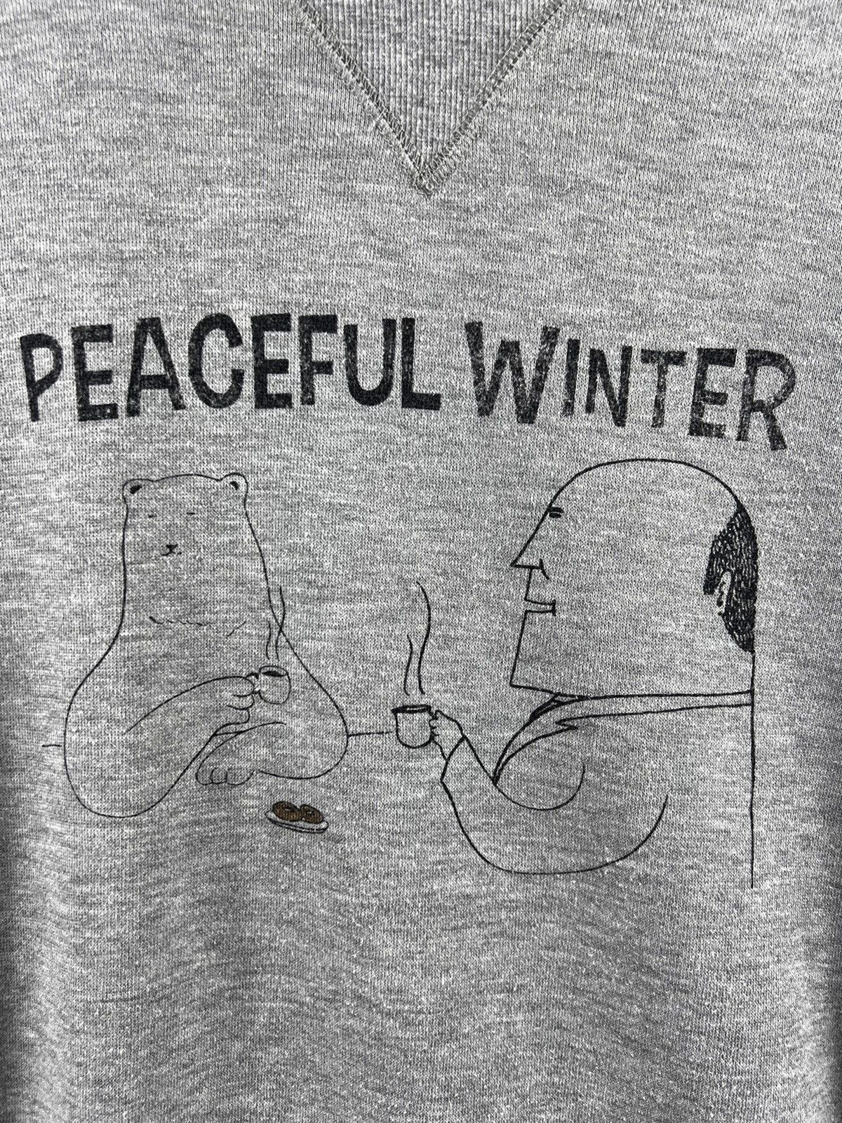 Anime × Cartoon Network × Japanese Brand 🔥 Peaceful Puppet Production Roundneck Sweatshirt - L Size US S / EU 44-46 / 1 - 4 Thumbnail