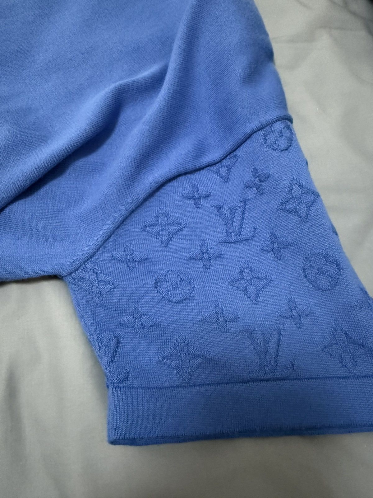 Louis Vuitton Louis Vuitton blue monogram sleeve t shirt S Size US S / EU 44-46 / 1 - 5 Thumbnail