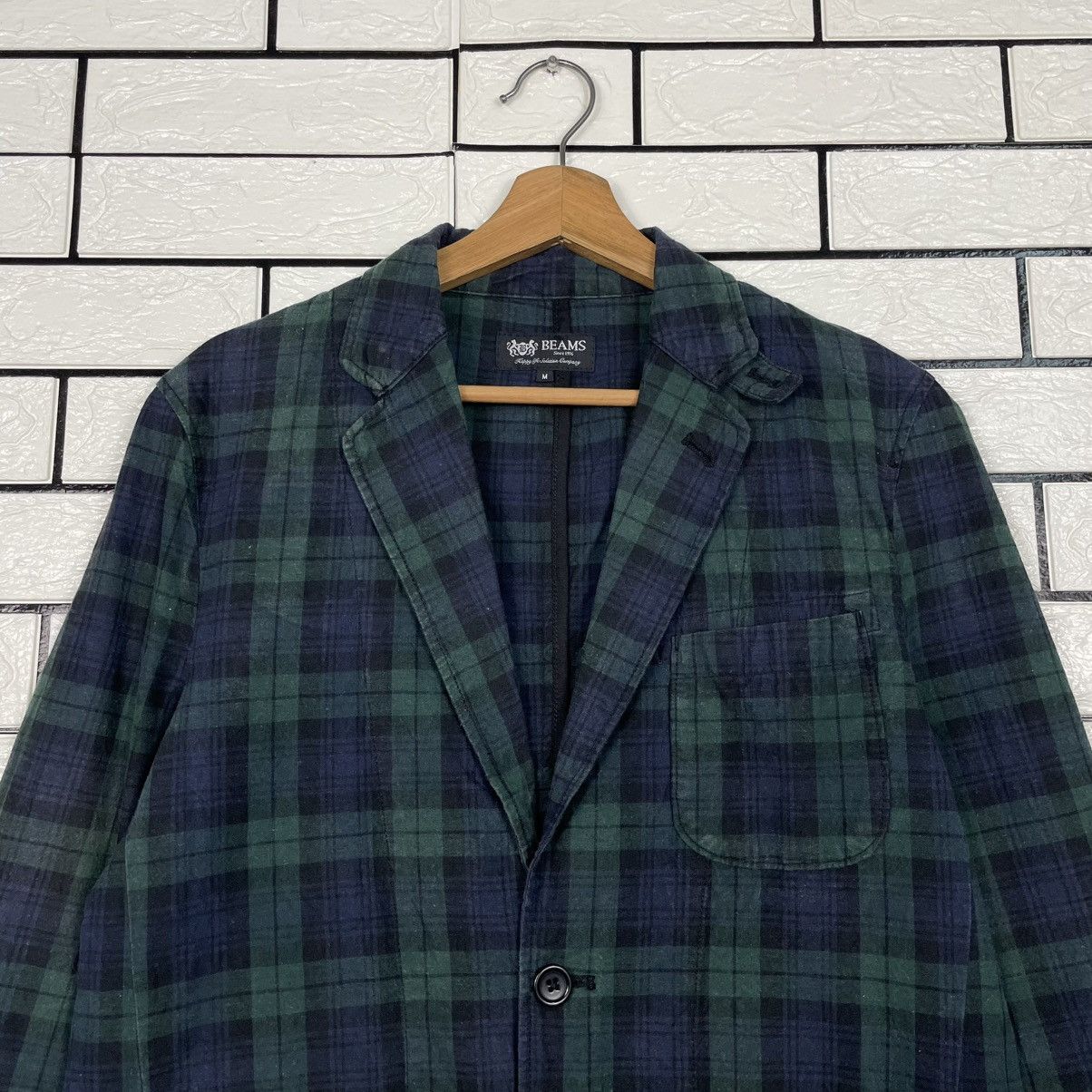 Beams Japan Beams Tartan Casual Jacket Size US M / EU 48-50 / 2 - 2 Thumbnail