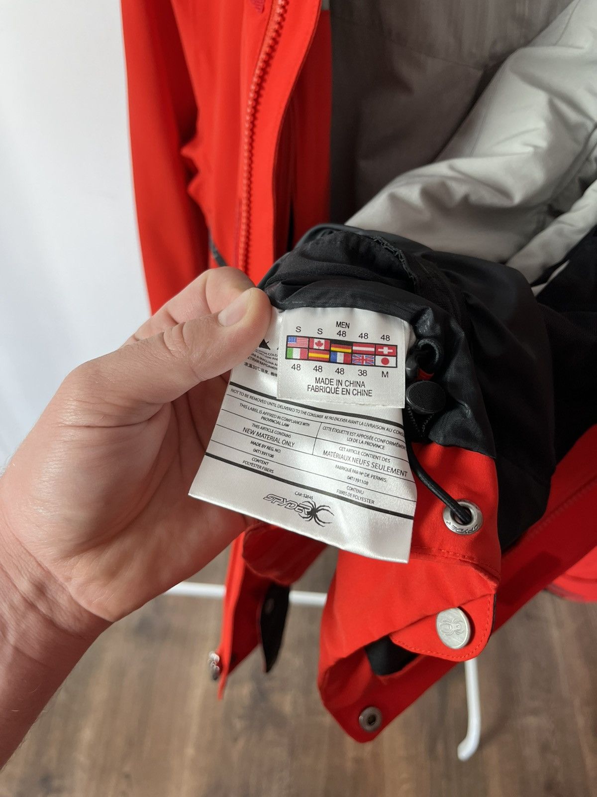 Spyder Spyder Red Ski Jacket Primaloft Insulated Waterproof S Size US S / EU 44-46 / 1 - 15 Thumbnail