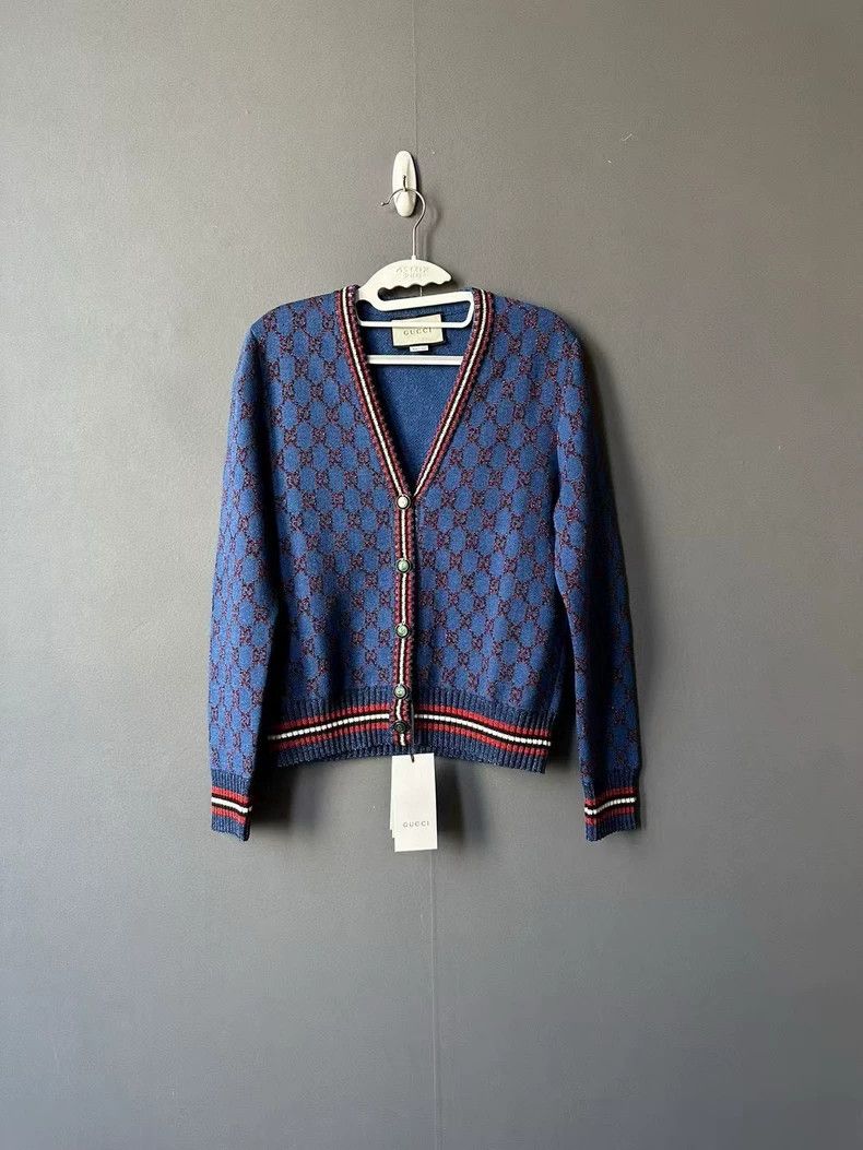 Gucci Gucci Full-printed cardigan jacket 2502-Nextarrow Size US L / EU 52-54 / 3 - 1 Thumbnail