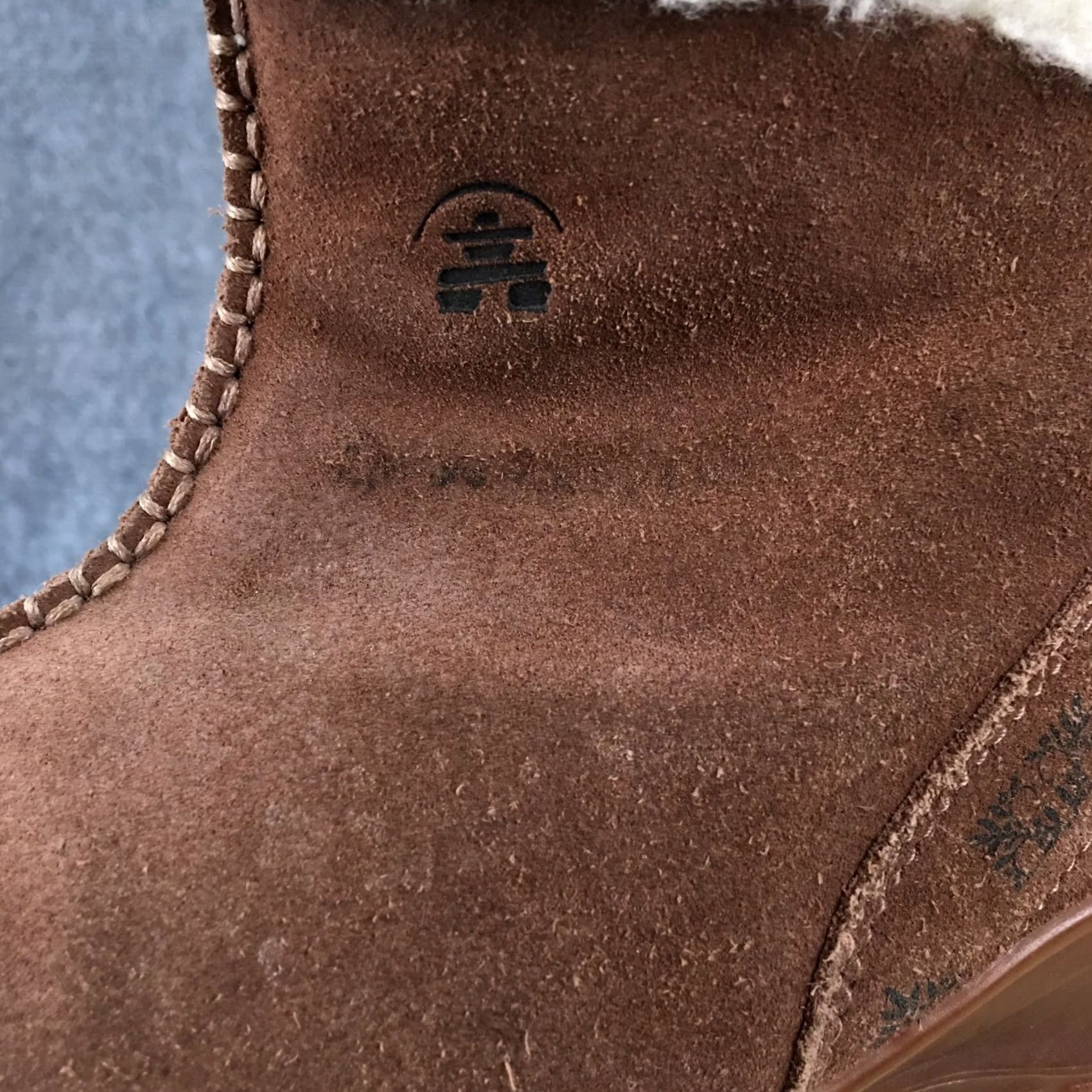 Vintage Kamik Jenna Boots Womens 7 Waterproof Shearling Brown Pull On Comfort Ankle Top Boots Size M / US 6-8 / IT 42-44 - 5 Thumbnail
