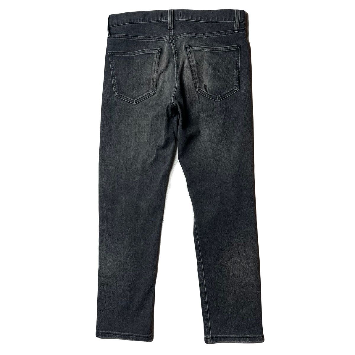 Japanese Brand × Uniqlo Vintage Uniqlo Distressed Black Faded Pants Size US 29 - 10 Thumbnail