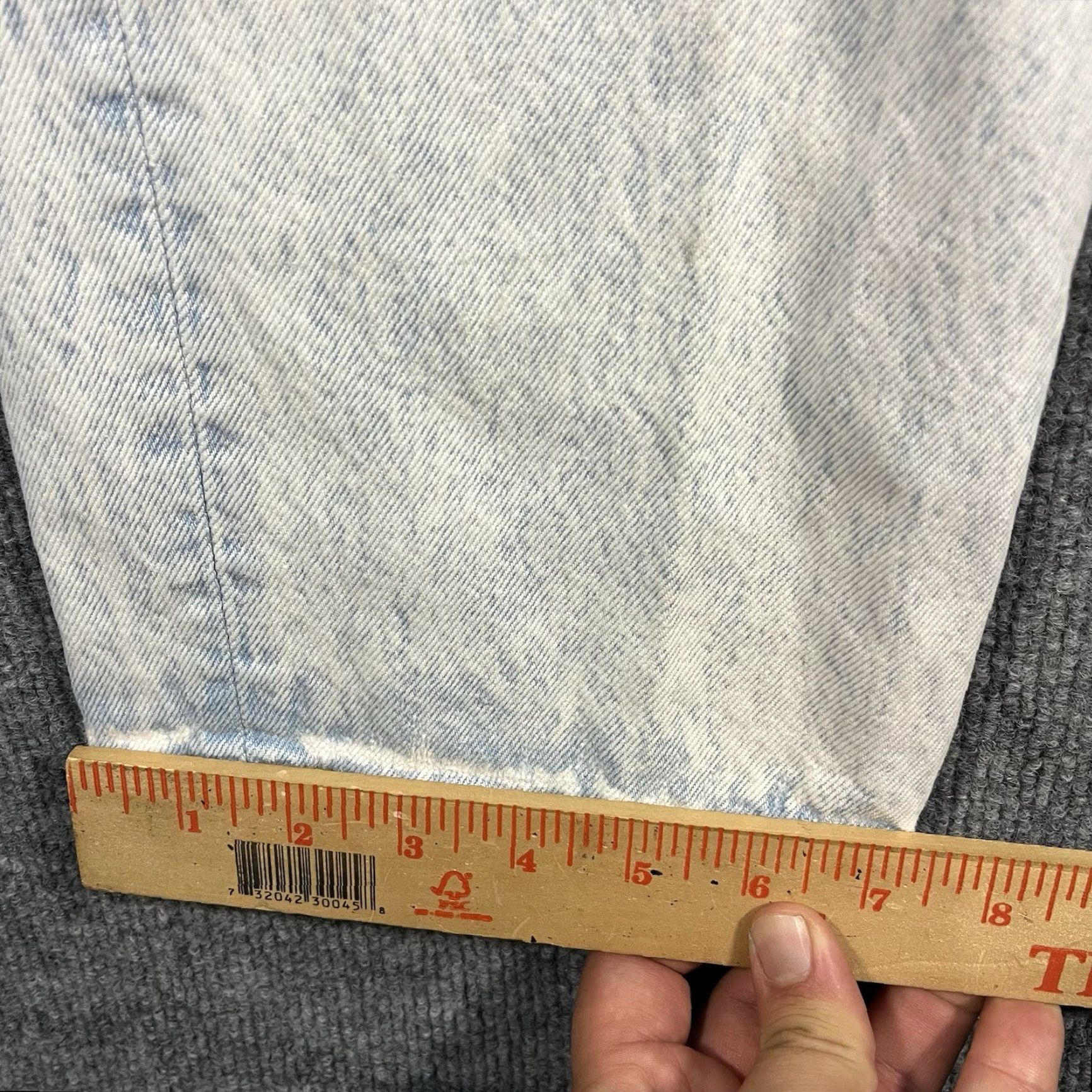 Levi's VINTAGE Levi's Jeans 501 Straight Mens 30x32 Blue Button Fly Denim Light Wash USA 1990s Mens Jeans Size US 30 / EU 46 - 7 Thumbnail