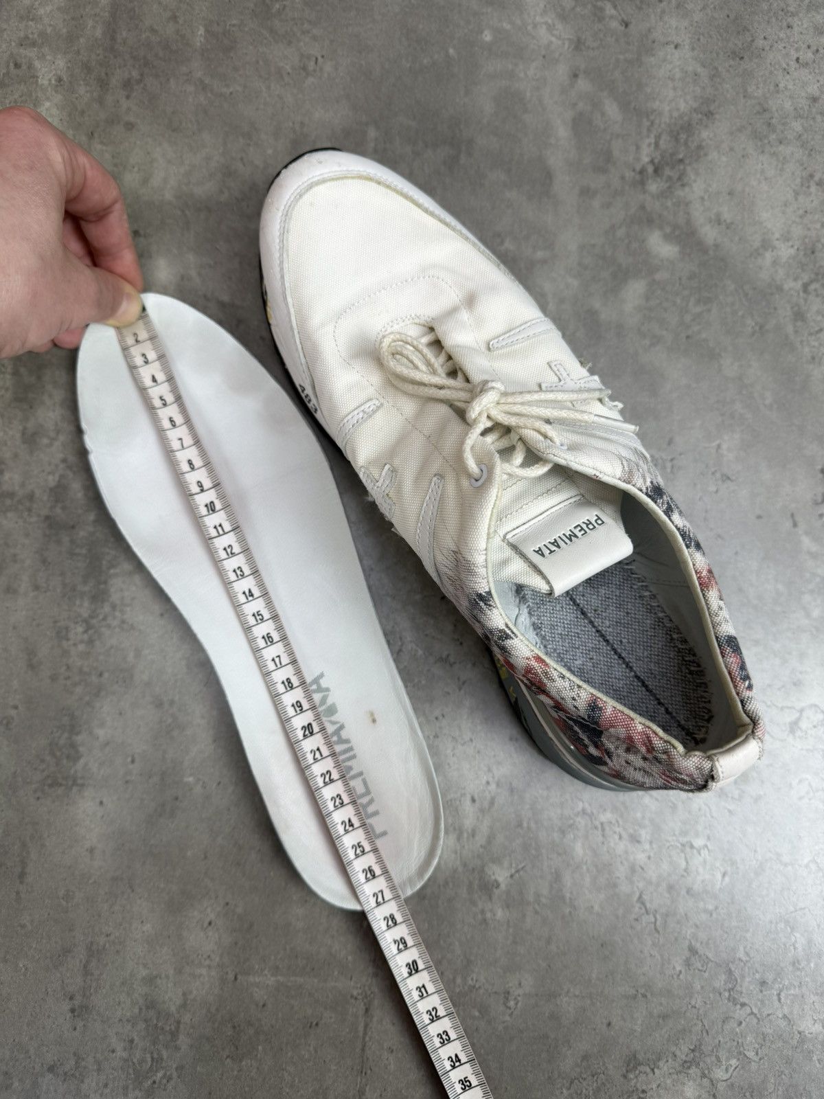 Premiata Premiata Low Top Sneakers White Size 40 Size US 7 / EU 40 - 8 Thumbnail