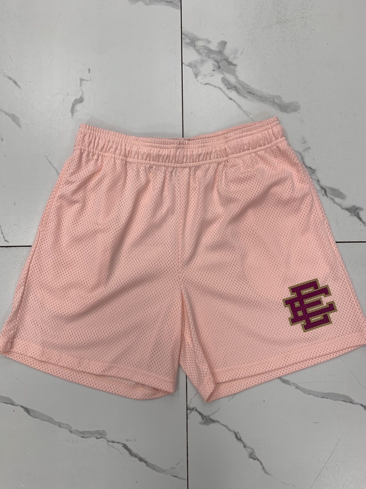 Eric Emanuel Eric Emanuel EE short “Rose Quartz/Violet” Size US 34 / EU 50 - 1 Thumbnail