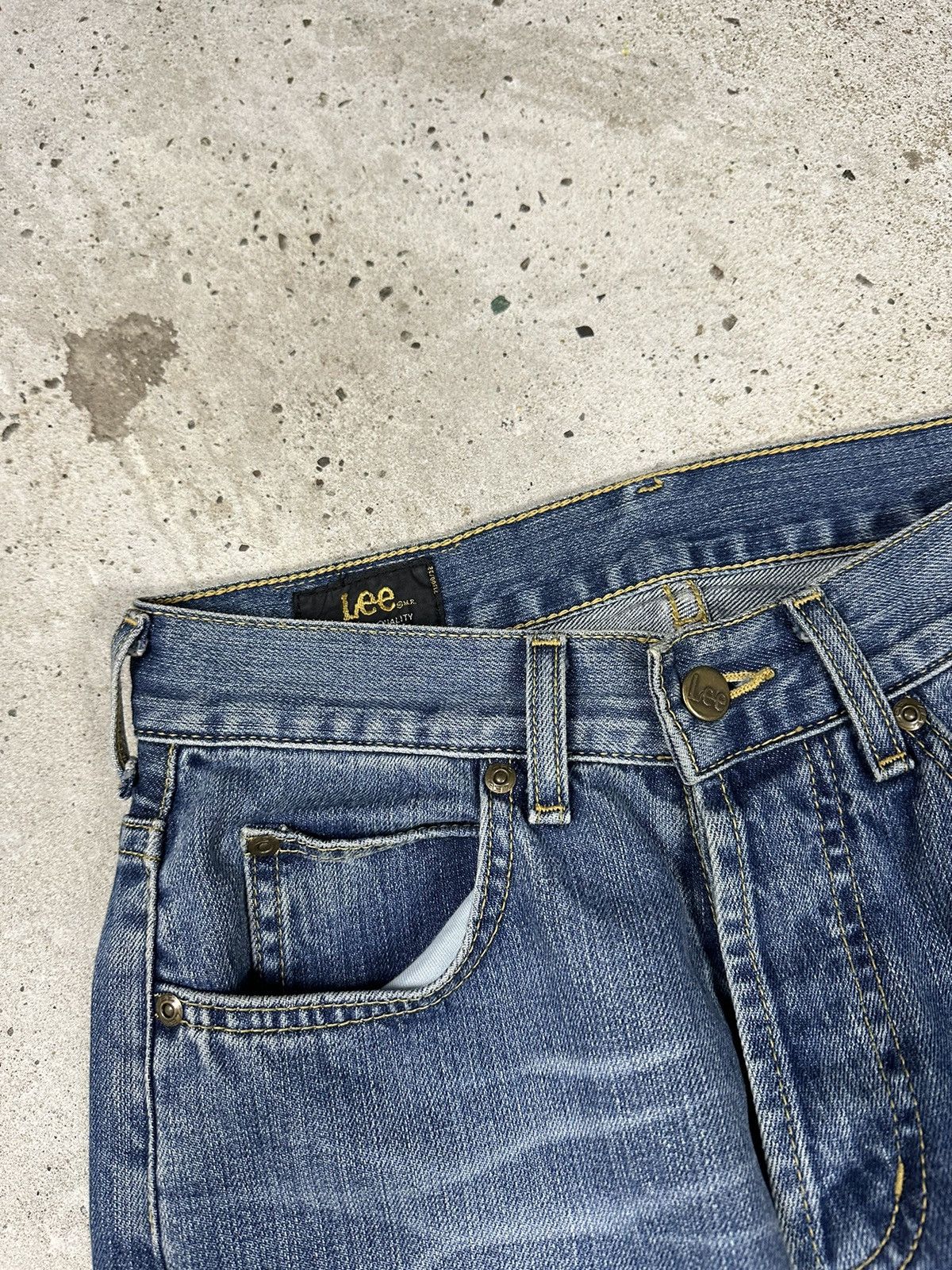 Lee × Vintage Vintage Y2K Lee Flared Bootcut Denim Pants Jeans Size US 28 / EU 44 - 7 Thumbnail