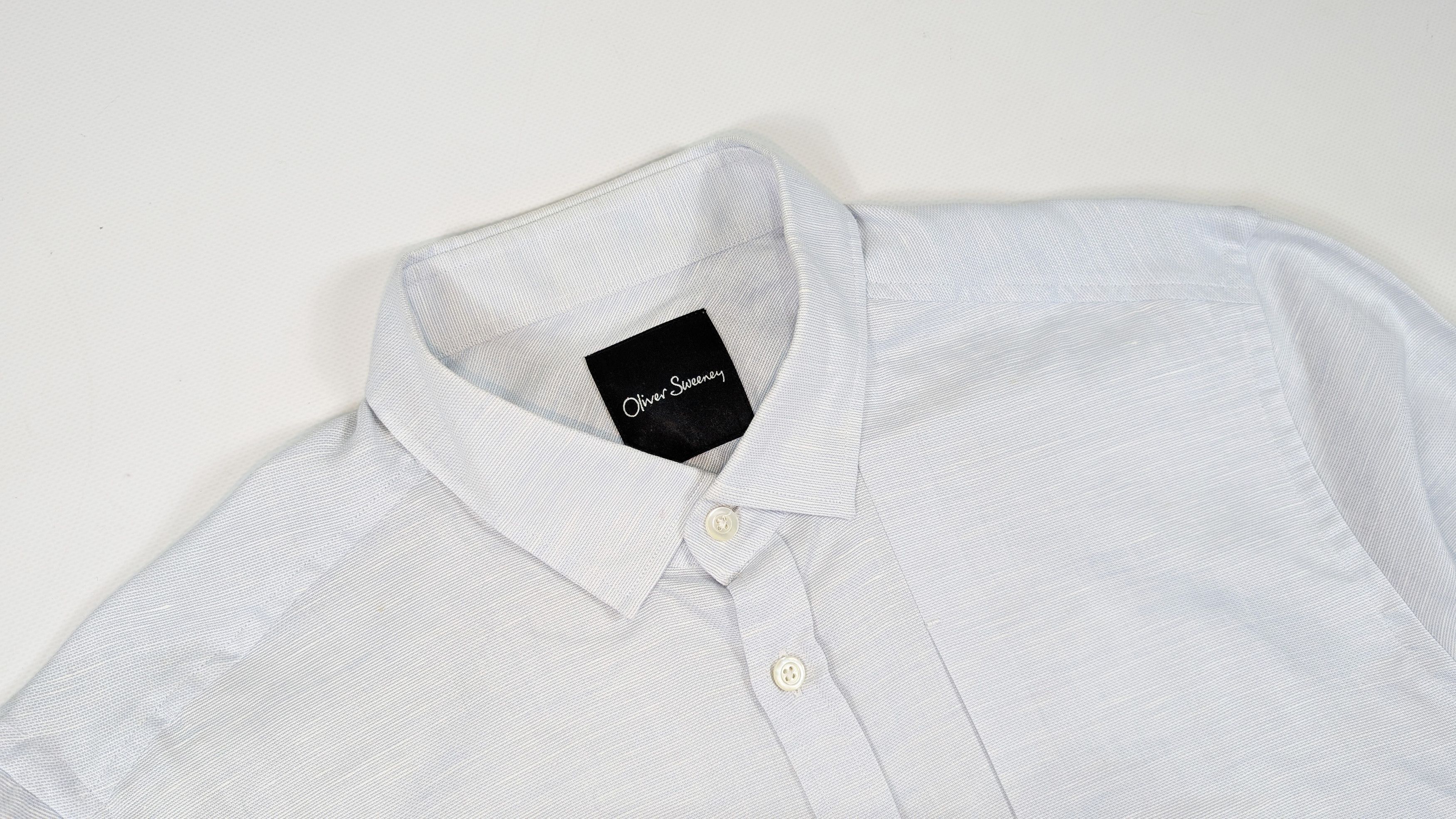 Oliver Sweeney Oliver Sweeny Cotton Flax L/S Button Shirt Size XL Size US XL / EU 56 / 4 - 3 Thumbnail