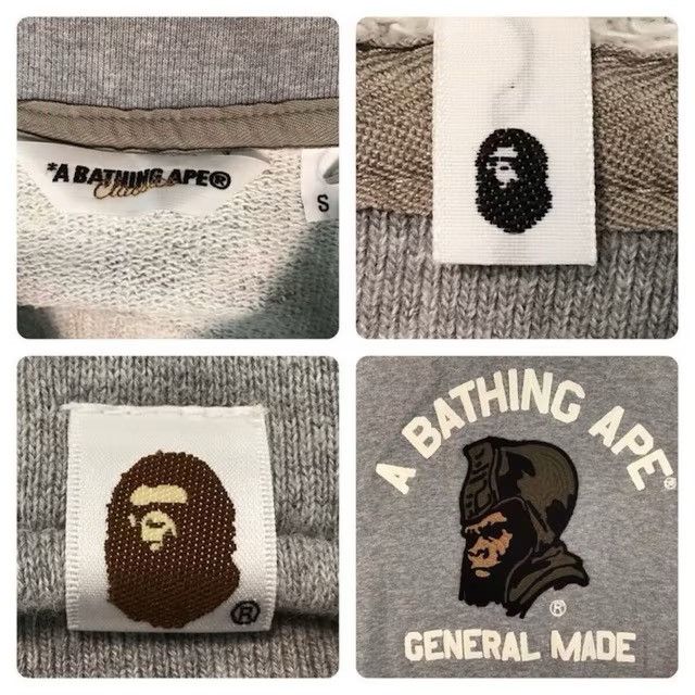 Bape BAPE General embroidered sweat varsity jacket a bathing ape Size US S / EU 44-46 / 1 - 9 Thumbnail