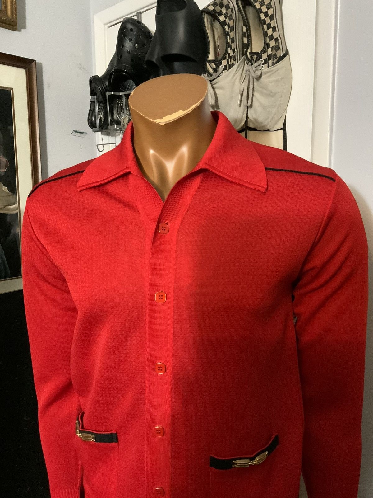 Vintage VTG 50s 60s Qida Crown Rockabilly Rat Pack Goodfellas Shirt Size US S / EU 44-46 / 1 - 9 Thumbnail