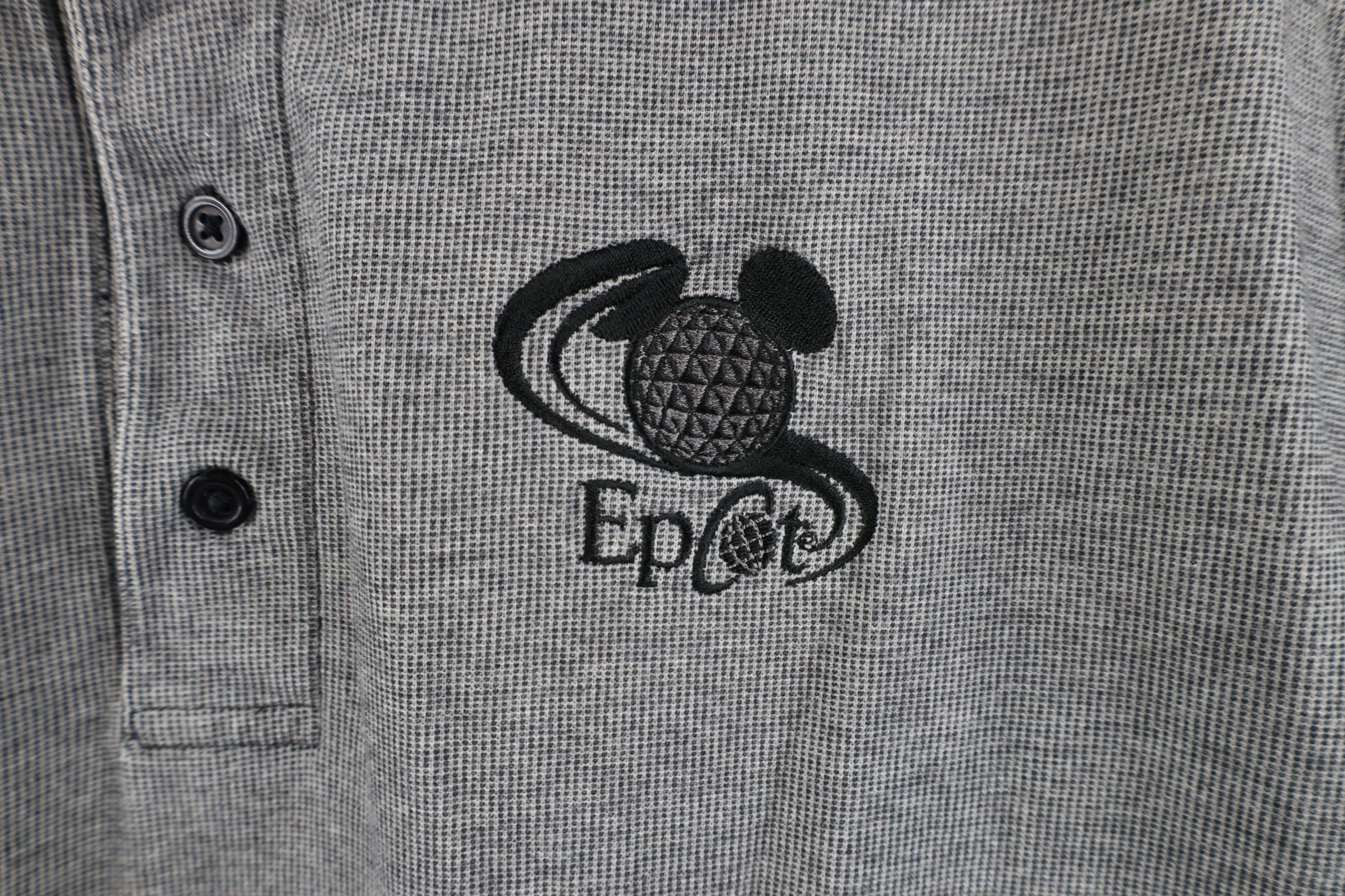 Disney × Vintage Vintage 90s Disney Spell Epcot Center Collared Polo Shirt Size US XL / EU 56 / 4 - 4 Thumbnail