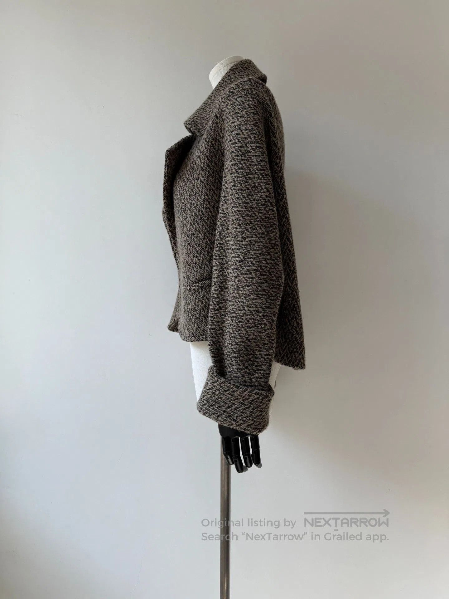 Yohji Yamamoto Yohji Yamamoto Y's 24AW Tweed Coat. Size M / US 6-8 / IT 42-44 - 5 Thumbnail