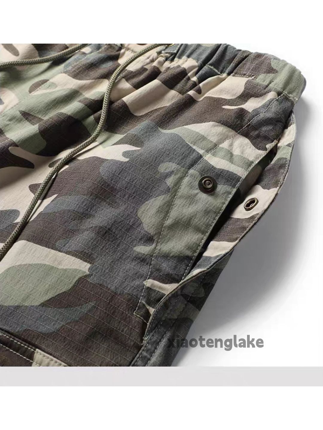 Vintage zx bape Stussy kith style Loose Military camo cargo pants Size US 32 / EU 48 - 4 Thumbnail