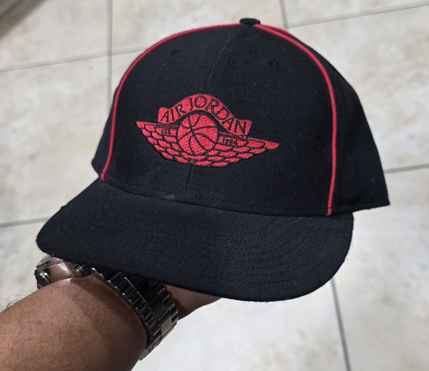 Jordan Brand Air Jordan Wings Vintage 7 1/4 Jumpman Hat Fitted Size ONE SIZE - 2 Thumbnail