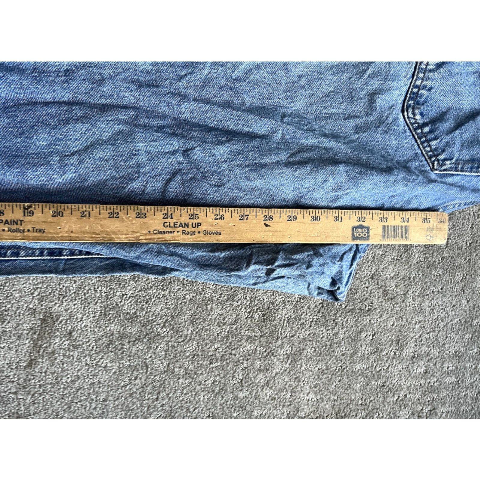 Vintage VINTAGE L.L. Bean Double L Comfort Waist Denim Jeans Women’s Size 27x32 Blue Cotton USA 90s Tapered Size 27" / US 4 / IT 40 - 8 Thumbnail