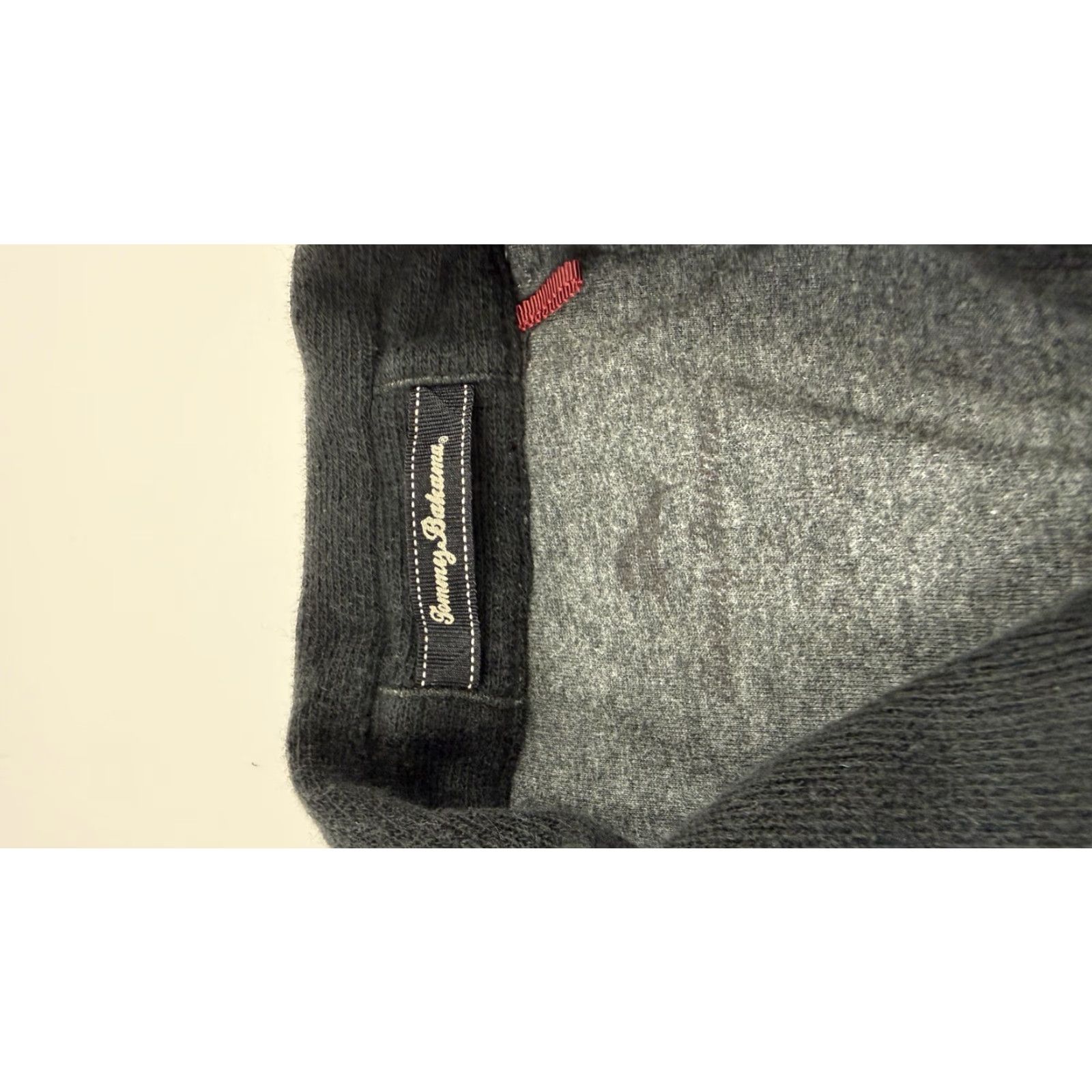 Tommy Bahama VINTAGE Tommy Bahama Shirt Jacket Mens Large Black Thermal Waffle Knit Button Pockets Size US XL / EU 56 / 4 - 4 Thumbnail