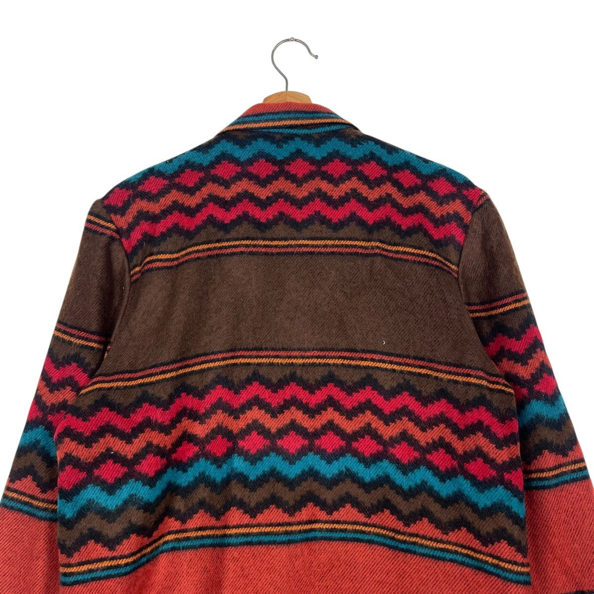 Melrose Vintage 90s Index By Melrose Navajo Native Button Jacket Size US M / EU 48-50 / 2 - 8 Thumbnail
