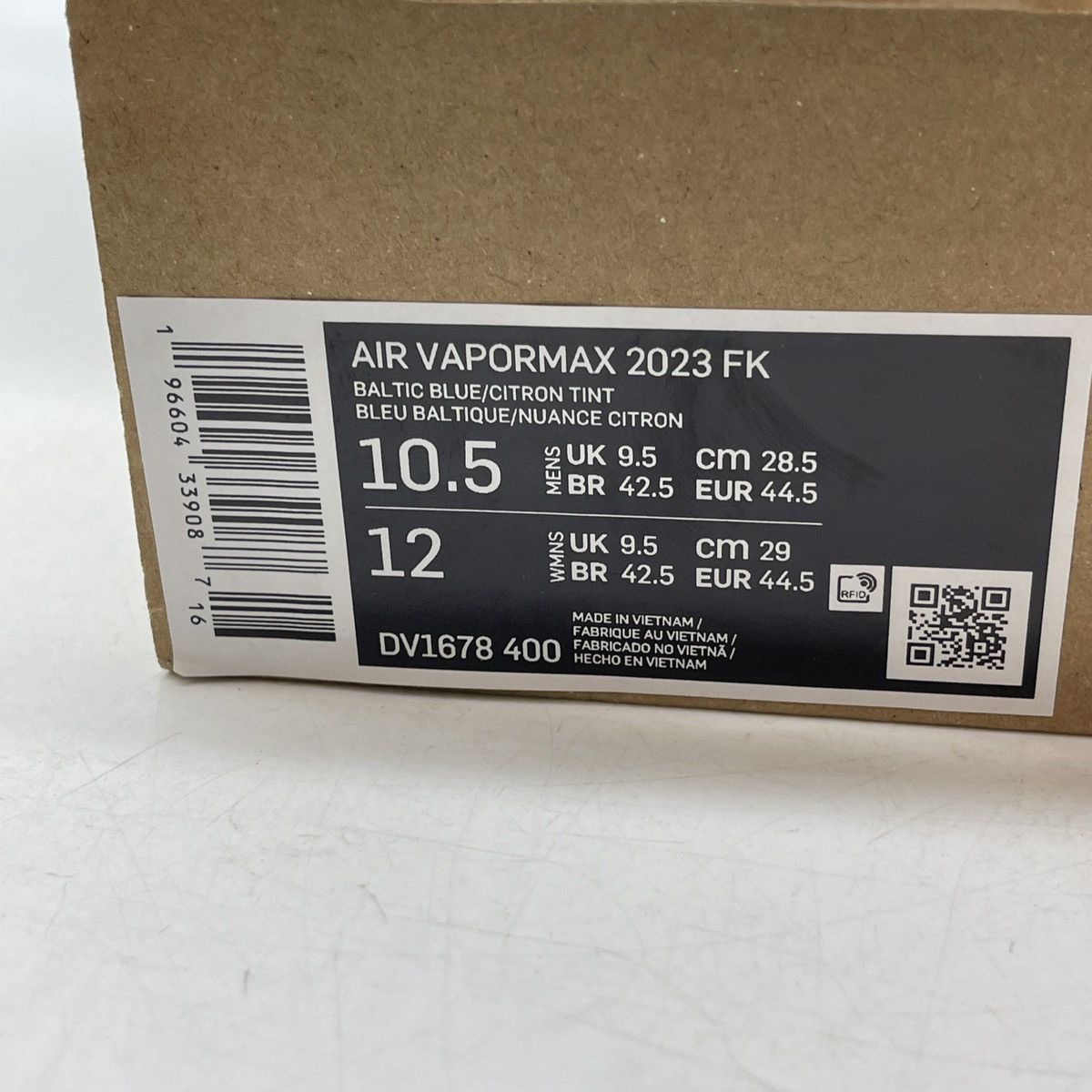 Nike Air vapormax 2023 Baltic blue Size US 10.5 / EU 43-44 - 9 Thumbnail