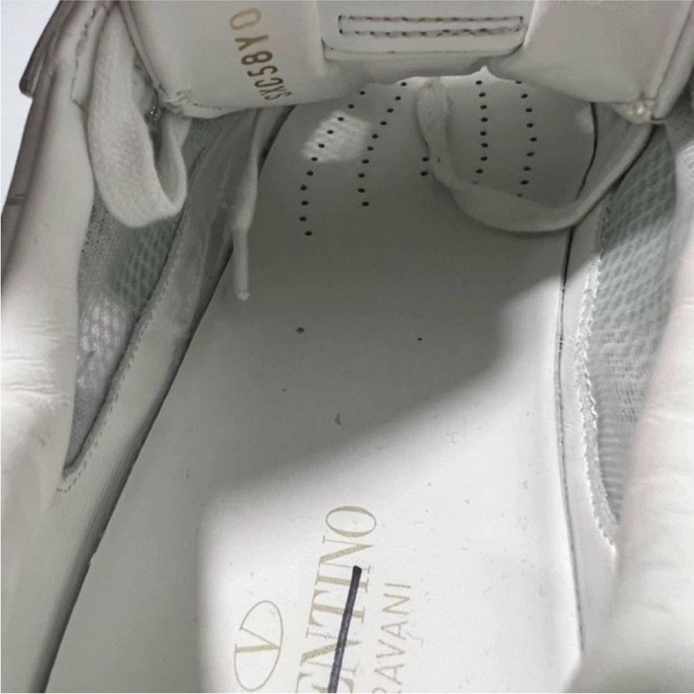 Valentino Valentino VL7N Leather Logo SneakersWhite Green Mens EU 41/U Size US 8 / EU 41 - 6 Thumbnail