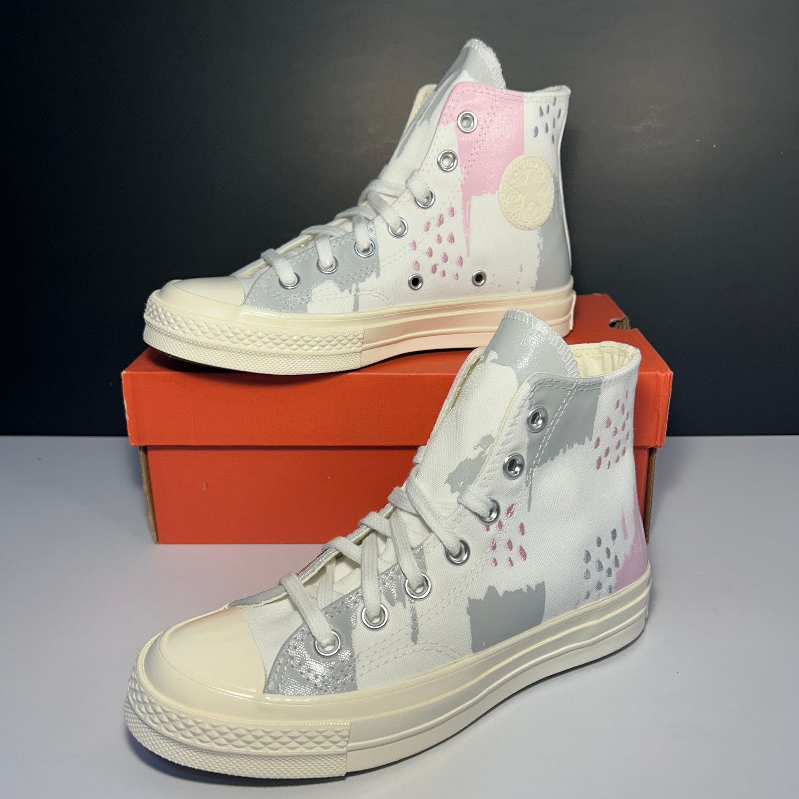 Converse Converse Chuck 70 Hi Abstract Print Sneakers W 10.5 A04214C Size US 10.5 / IT 40.5 - 2 Thumbnail