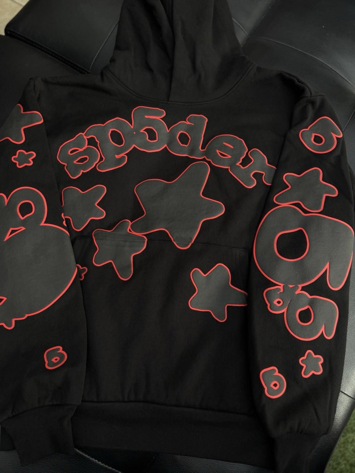 Sp5der Sp5der Worldwide Black Red Hoodie Size Small (NEW) Size US S / EU 44-46 / 1 - 5 Thumbnail