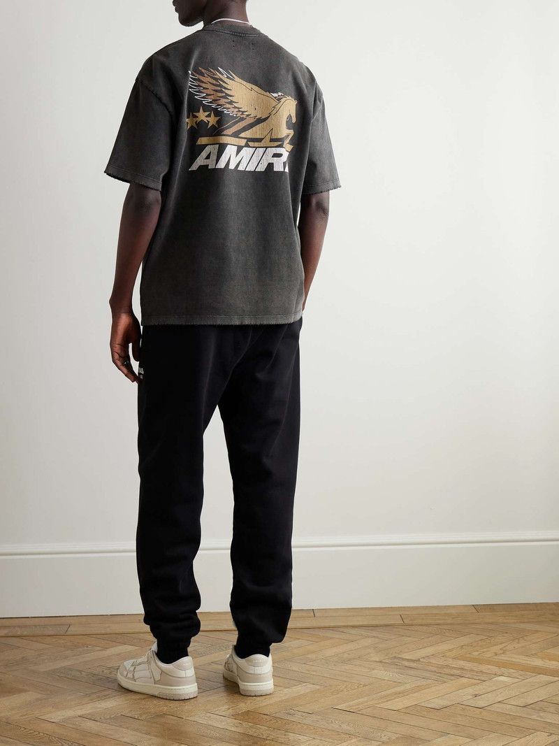 Amiri o1s1wg110326 Vintage Pegasus T-Shirt in Dark Grey Size US M / EU 48-50 / 2 - 2 Thumbnail