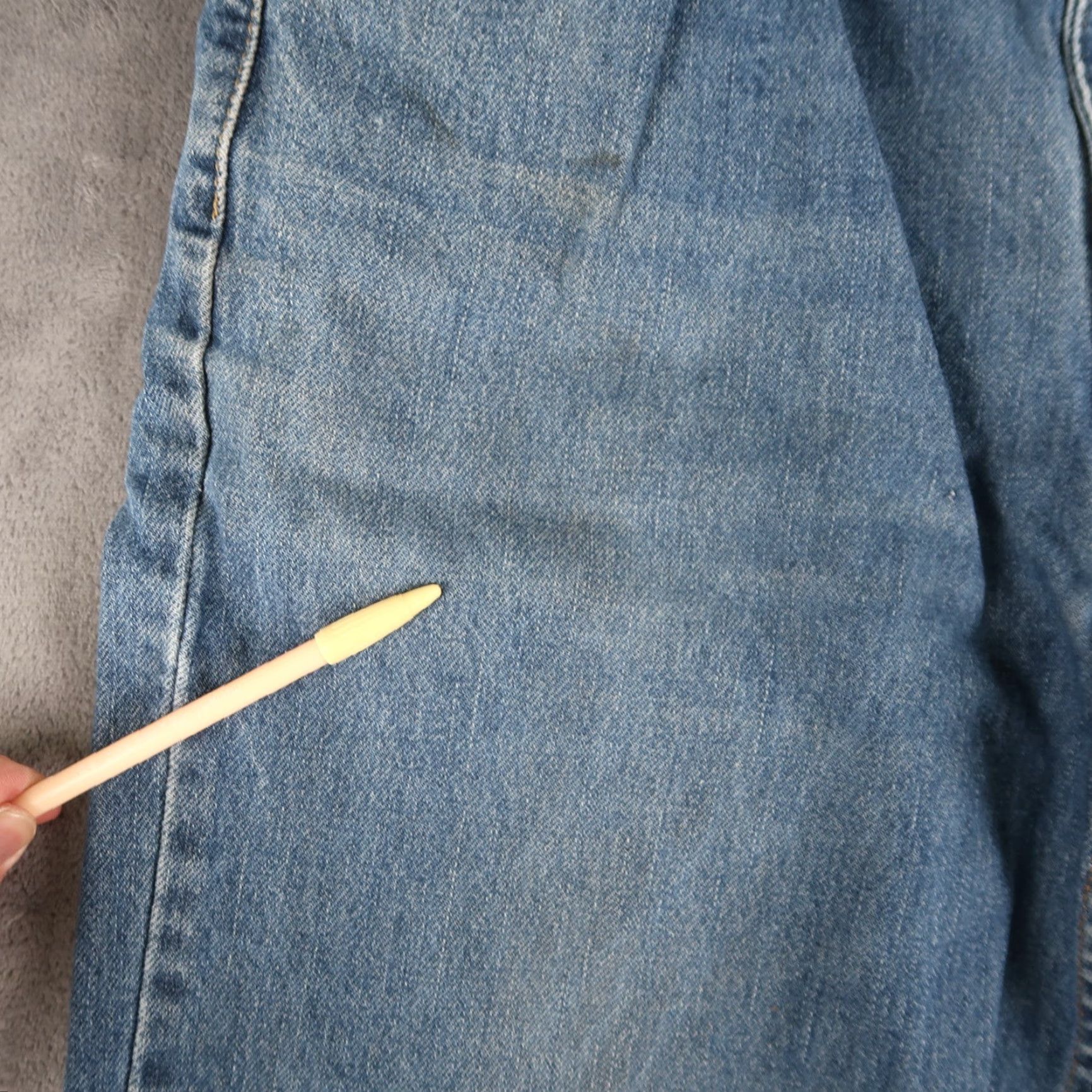 Levi's VINTAGE Levi's 550 Jeans Blue Denim 5-Pocket Relaxed Fit Mens Size 38x34 (36.5x32.5) Blue With Red Tab Size US 38 / EU 54 - 6 Thumbnail
