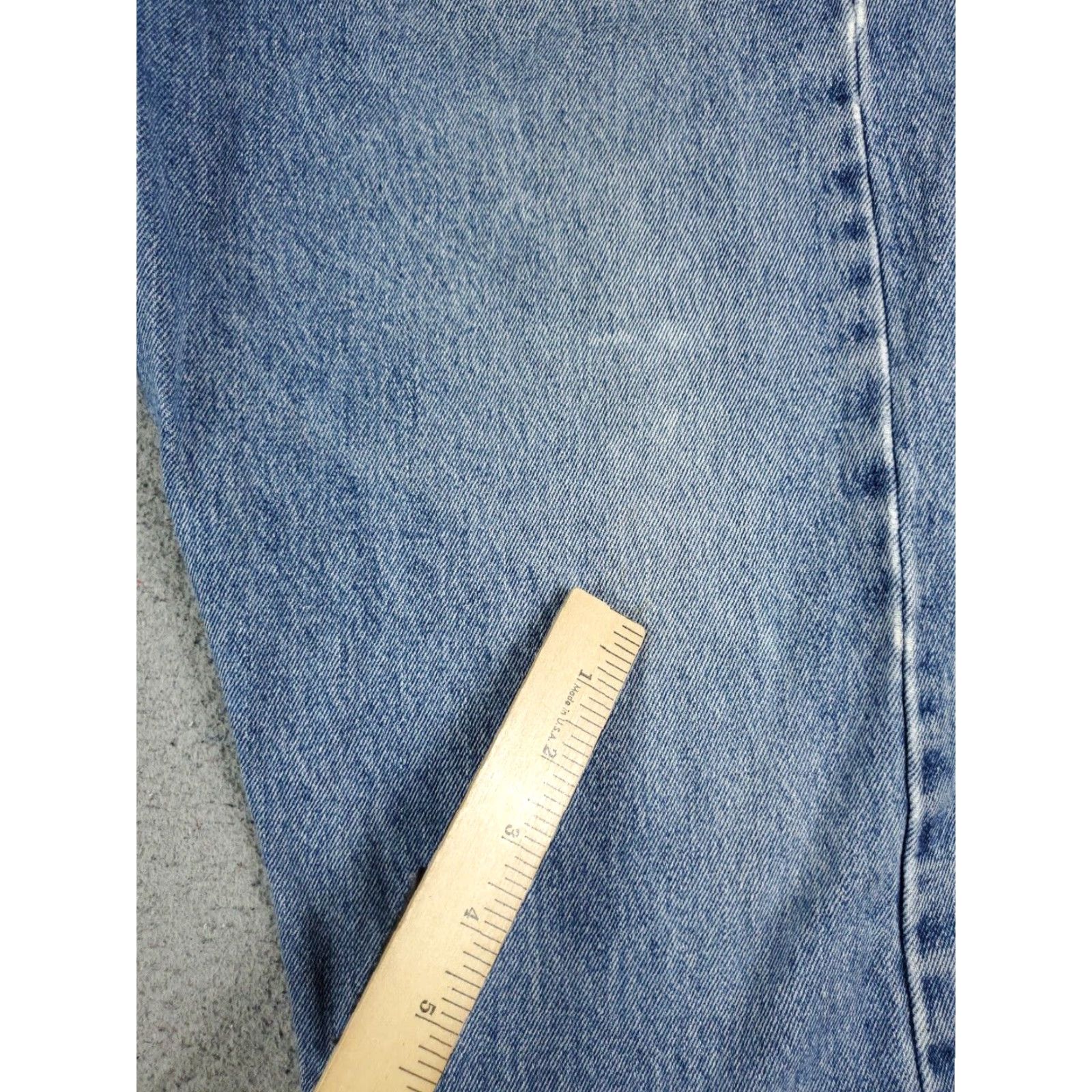 Levi's Levis 505 Jeans Mens 38x30 Blue Straight Leg Denim Pants Cotton Classic American Style Size US 38 / EU 54 - 7 Thumbnail