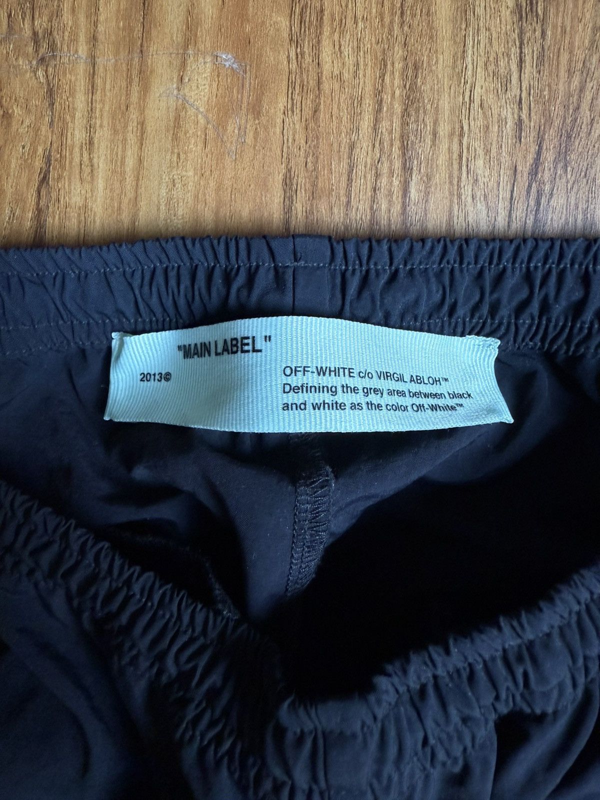 Off-White Off-White Rubber Logo Jogger black size small Size US 28 / EU 44 - 3 Thumbnail