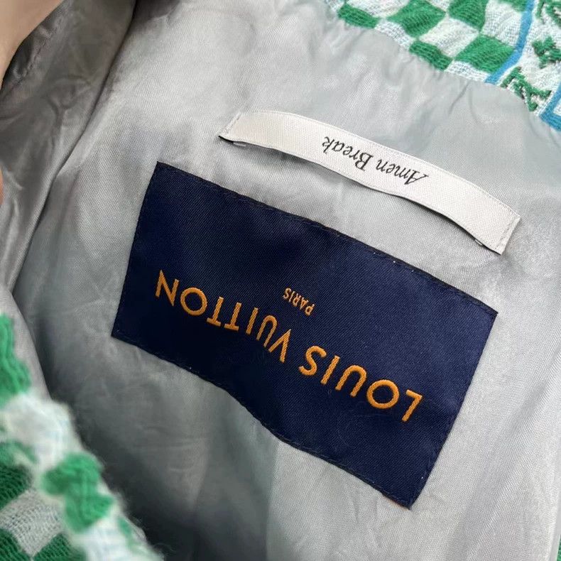 Louis Vuitton Louis Vuitton Green checkerboard logo jacket 2502-Nextarro Size US M / EU 48-50 / 2 - 4 Thumbnail