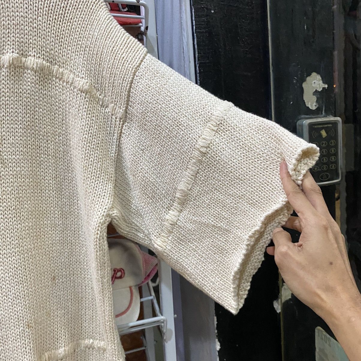Comme des Garcons Vintage Tricot Comme des Garçons Reconstruct Knit Sweater Size US M / EU 48-50 / 2 - 6 Thumbnail