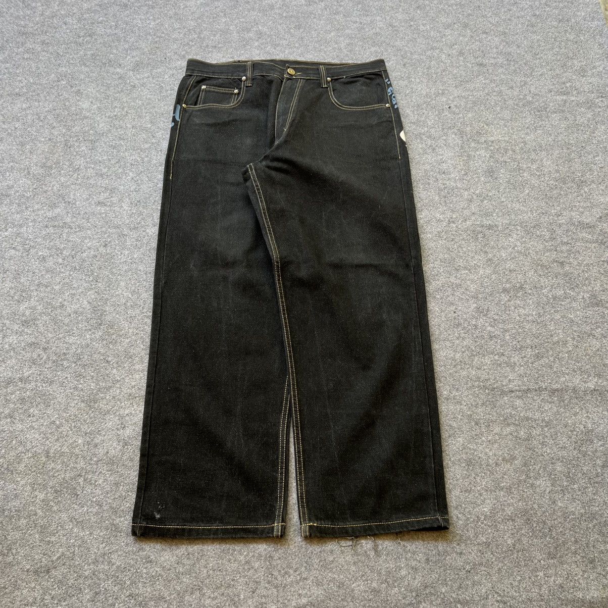 JNCO × Vintage Vintage Townz Raw Blue Baggy Jnco Style Jeans Size US 40 / EU 56 - 5 Thumbnail