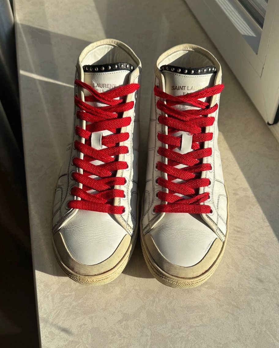 Saint Laurent Paris Sz 39 Saint Laurent Paris by Hedi 16SS SL37 Sneaker-2508 Size US 6 / EU 39 - 2 Thumbnail