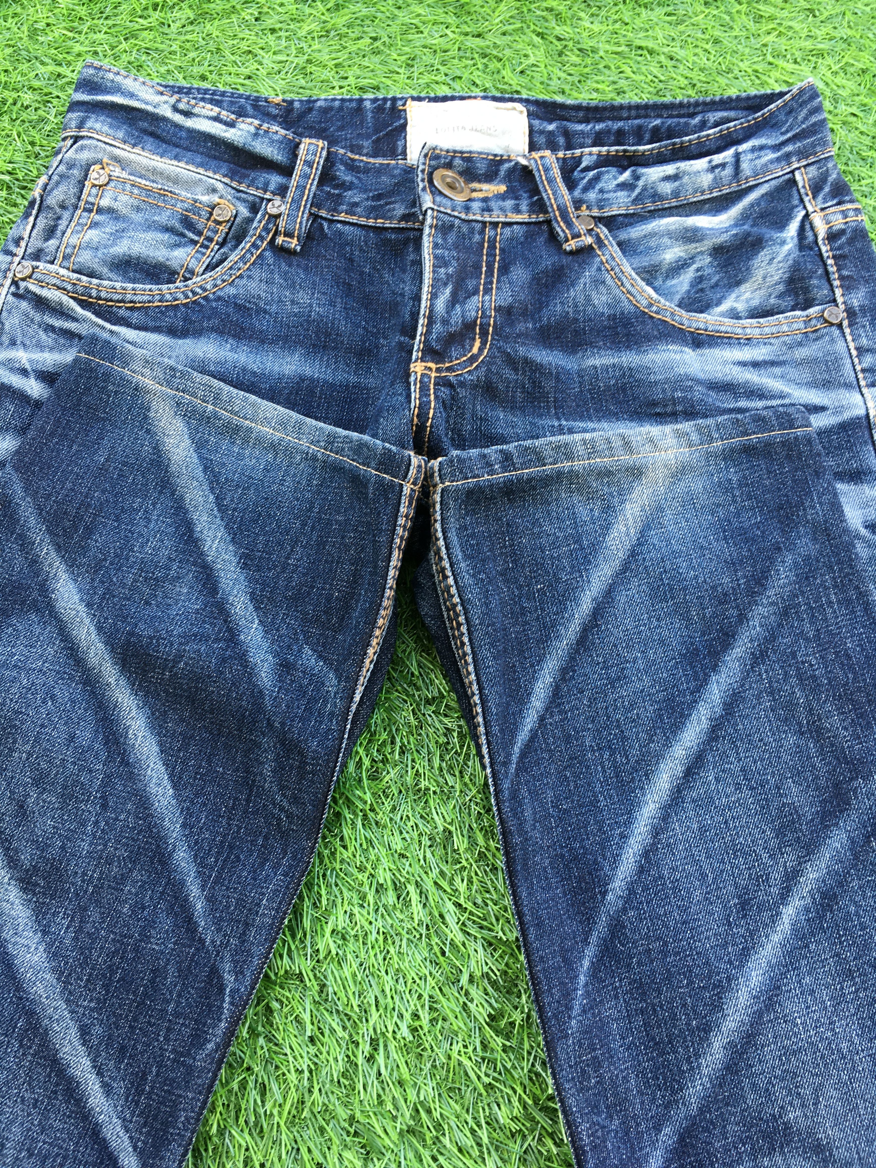 Japanese Brand Japanese medium blue wash 2000’s grunge jeans D-1099 Size 26" / US 2 / IT 38 - 5 Thumbnail