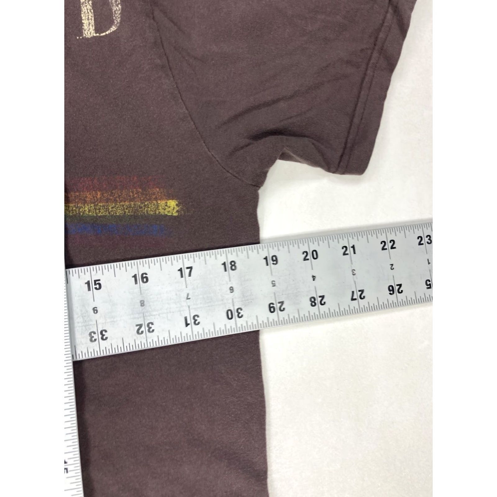 Vintage Pink Floyd Rainbow Theatre London 1972 Graphic T-shirt Women Medium Brown Music Shirt Size M / US 6-8 / IT 42-44 - 6 Thumbnail