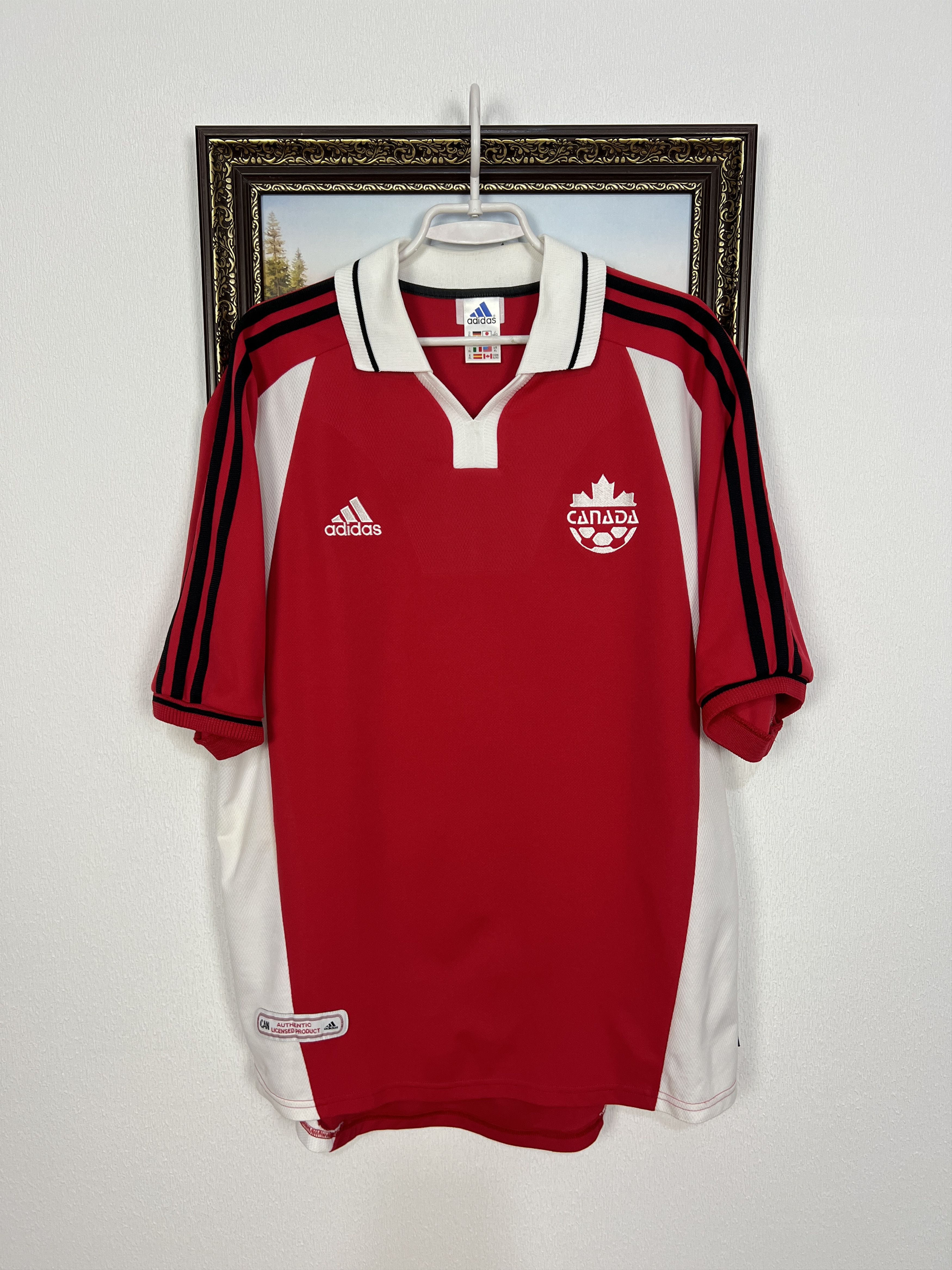 Canada football shirt 2000 Soccer National Jersey Trikot
