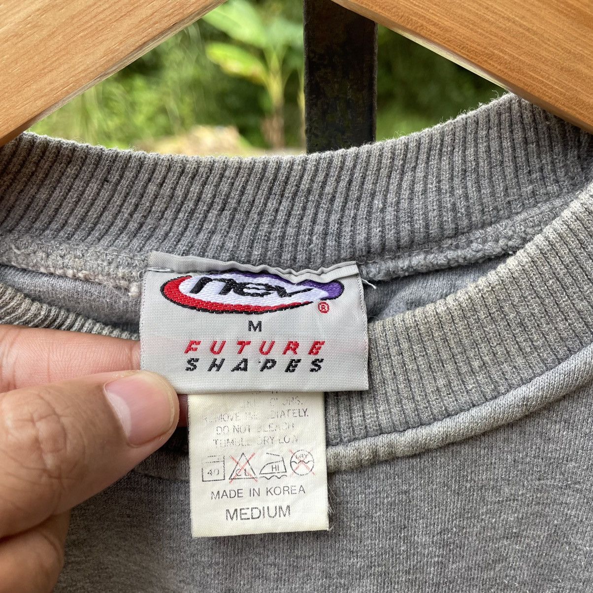 Vintage 🔥Vintage 90s NEV Future Shapes Big Logo Sweatshirts Size US M / EU 48-50 / 2 - 12 Thumbnail