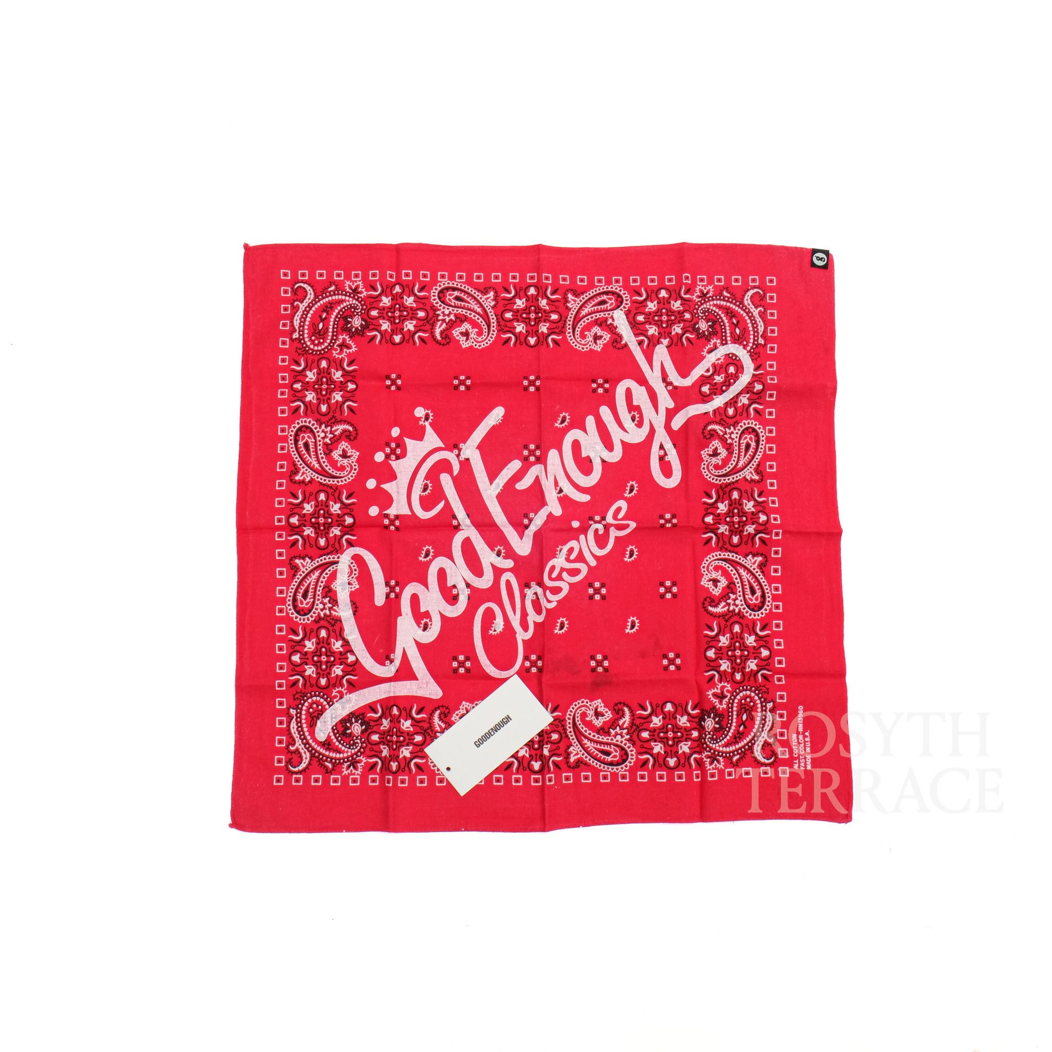 GOODENOUGH 【GOODENOUGH / CLASSICS BANDANA / OS】 Size ONE SIZE - 1 Thumbnail