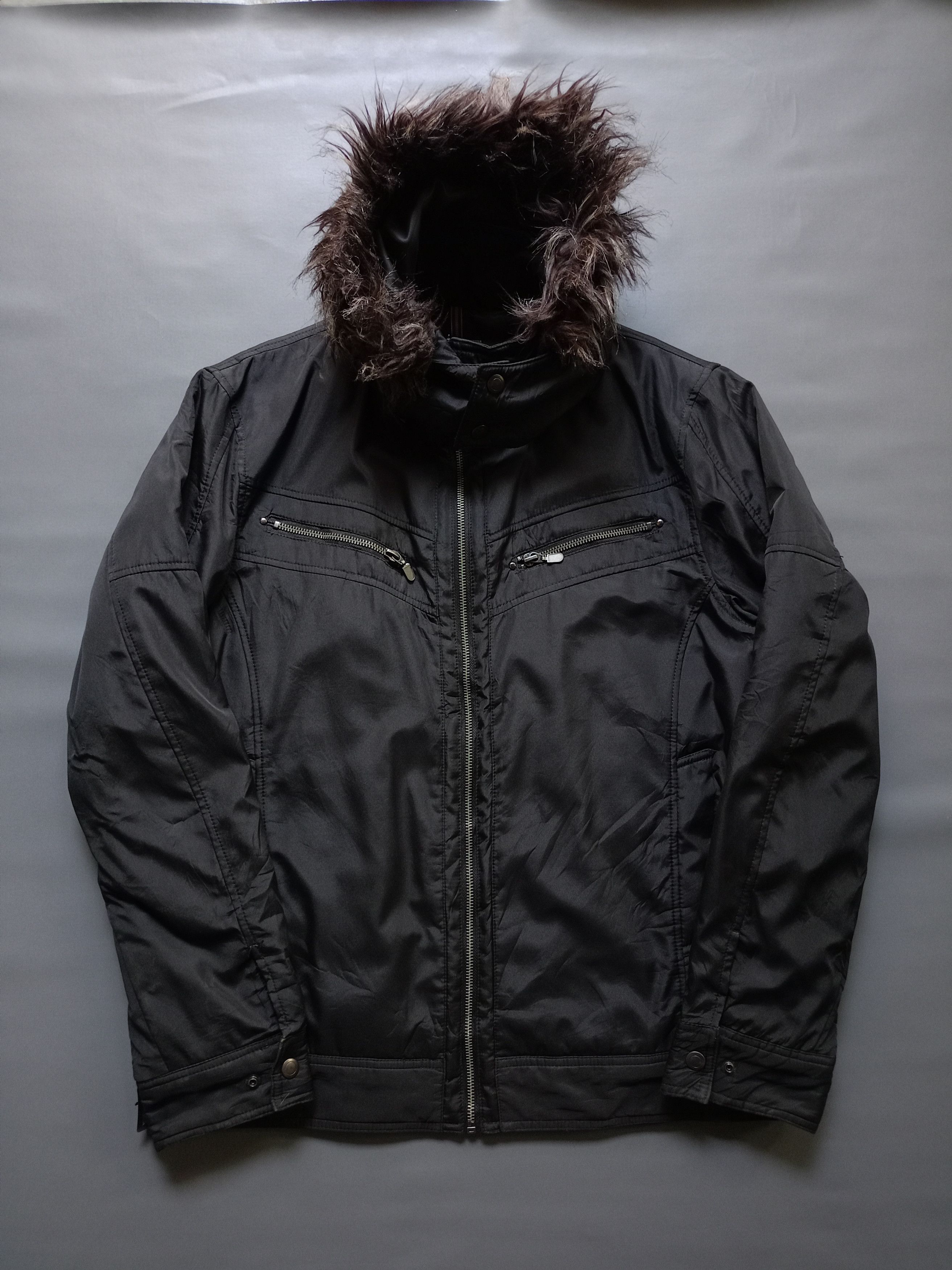 Japanese Brand 2000s Louis chavlon Fur jacket style ifsixwasnine Lgb Size US L / EU 52-54 / 3 - 1 Thumbnail