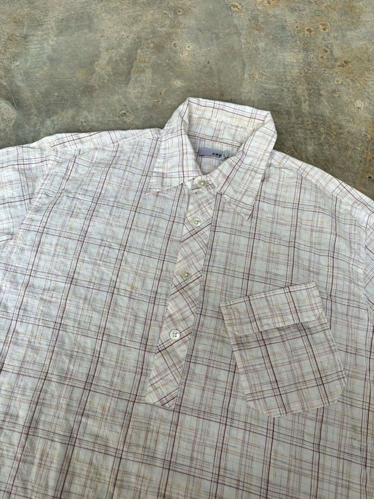 Hysteric Glamour Japanese Brand Frl Pocket Shirt Size US L / EU 52-54 / 3 - 3 Thumbnail