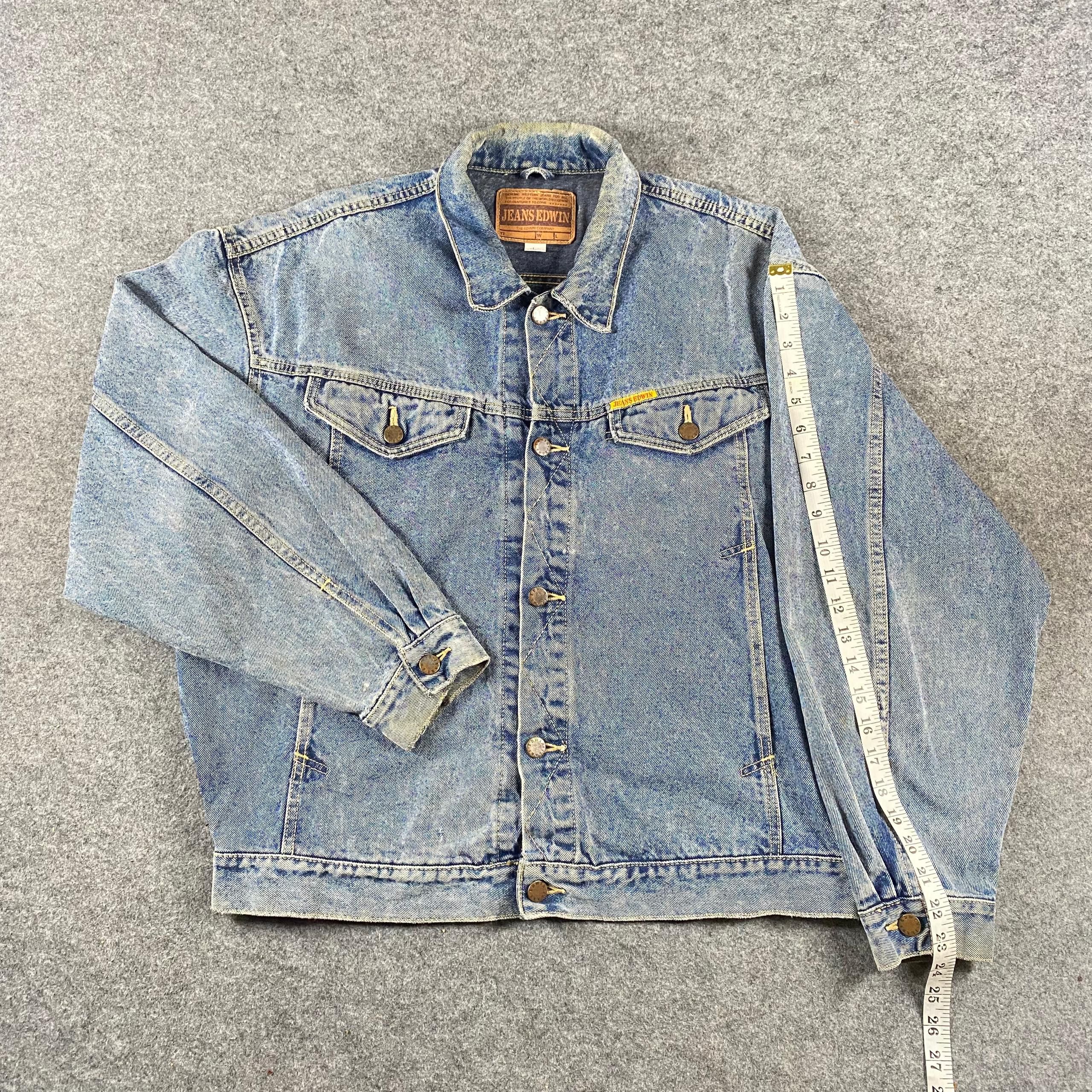 Edwin Vintage Edwin Tokyo Japan Denim Jacket Size US L / EU 52-54 / 3 - 6 Thumbnail