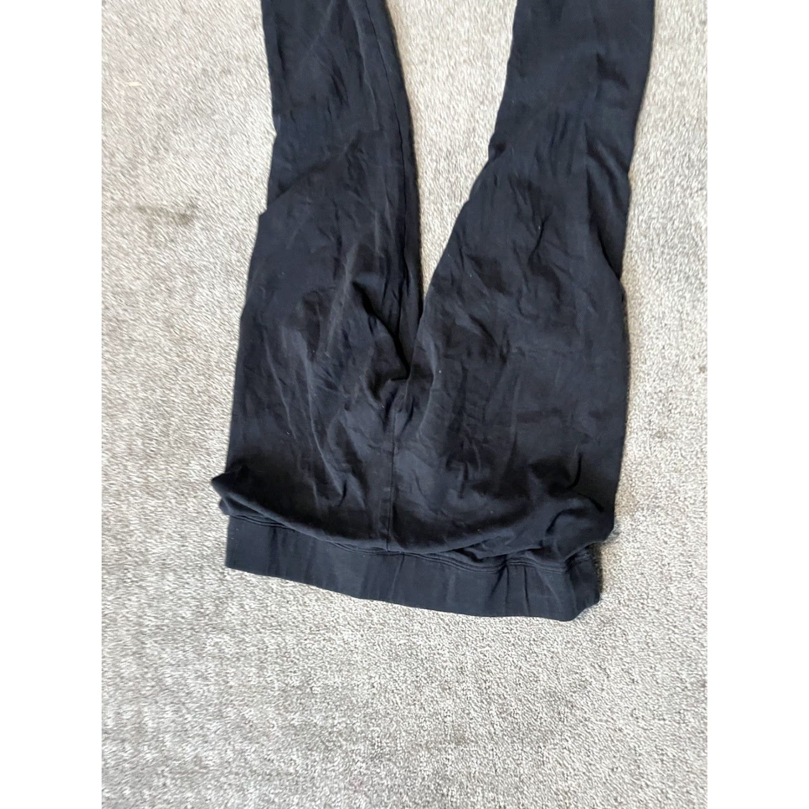 Vintage Aéropostale Leggings Women’s M Black Solid Ankle EUC Activewear Essentials Womens Medium Black Ankle Length Size 32" / US 10 / IT 46 - 4 Thumbnail