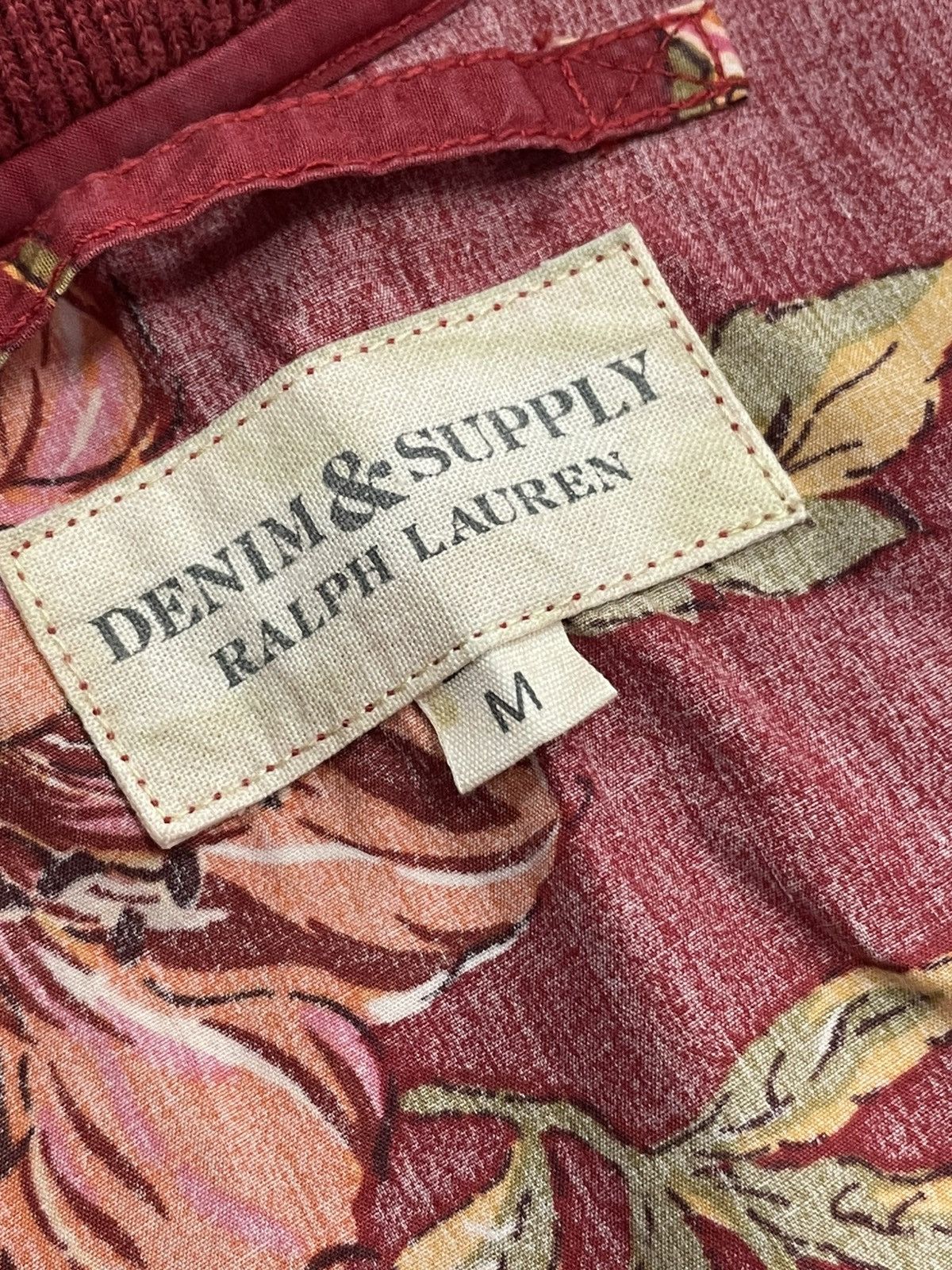 Denim & Supply Ralph Lauren Denim And Supply Ralph Lauren Floral Bomber Jacket Size US S / EU 44-46 / 1 - 7 Thumbnail